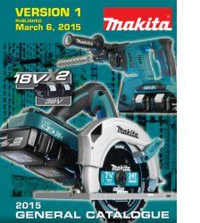 CATALOG 2015 MAKITA